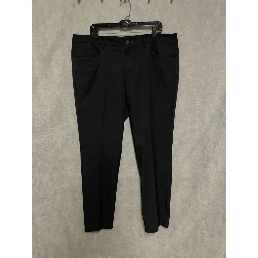 Public Rec Pants Men 40X31 38x31 Black Golf Tech Performance Outdoor Versatile
